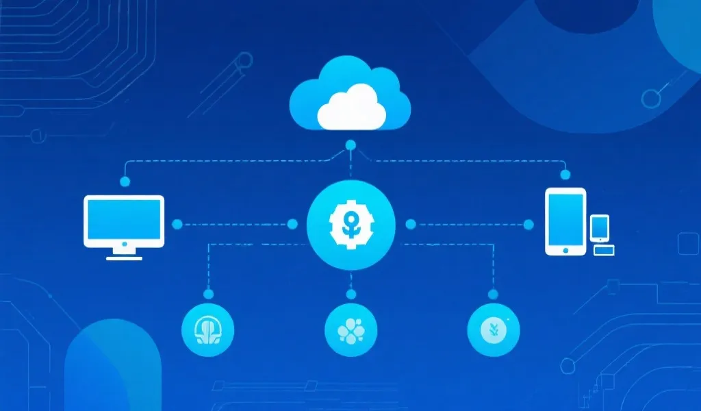 系统架构与信息流程示意图